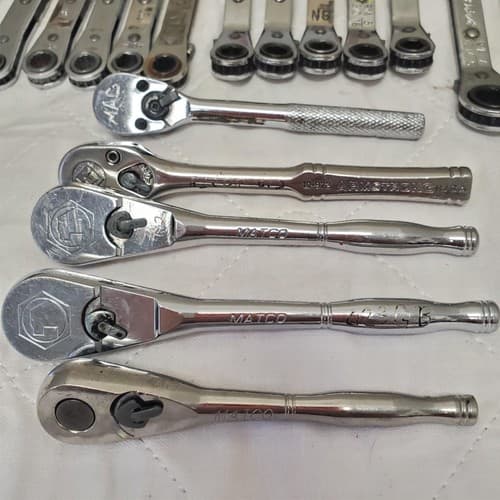 Lot of 28 Bluepoint, Armstong & more Ratcheting Wrench Set LOT-785 - Thumbnail 9