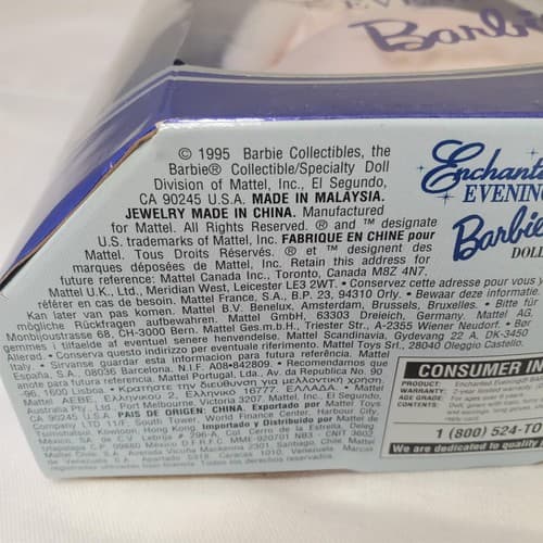 Barbie 1995 - Enchanted Evening Barbie Doll - Collector Edition - Thumbnail 6