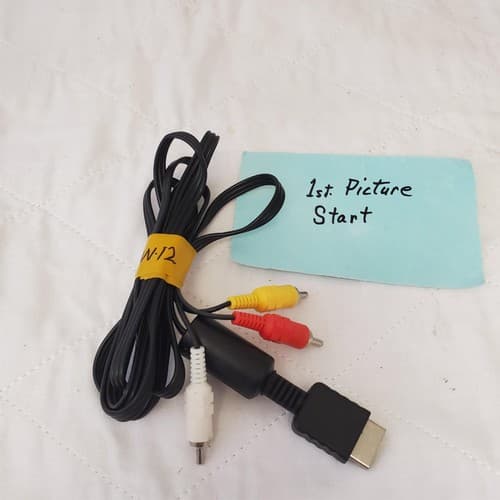 Multi AV A/V Audio Video TV Cable Cord HD Video Cable W12 - Image 1