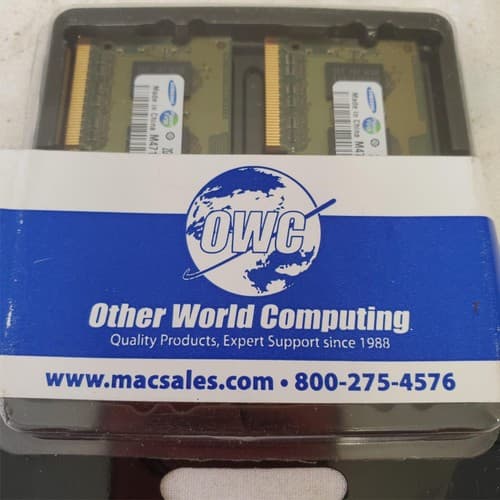 OWC Samsung DDR3 2GB Computer Memory (RAM) set PC3-10600s-09-11-B2 - Thumbnail 2