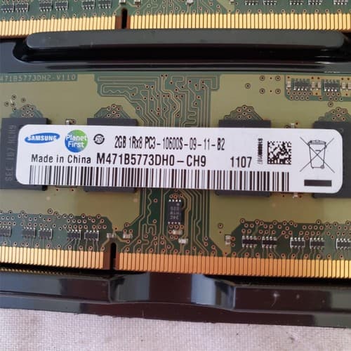 OWC Samsung DDR3 2GB Computer Memory (RAM) set PC3-10600s-09-11-B2 - Thumbnail 4