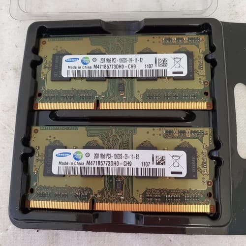 OWC Samsung DDR3 2GB Computer Memory (RAM) set PC3-10600s-09-11-B2 - Thumbnail 6