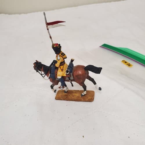 Metal Hand Painted 54mm SOE002 Skinner's Horse Lancer CM-36 - Thumbnail 4