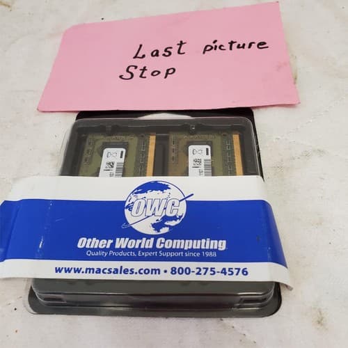 OWC Samsung DDR3 2GB Computer Memory (RAM) set PC3-10600s-09-11-B2 - Thumbnail 8