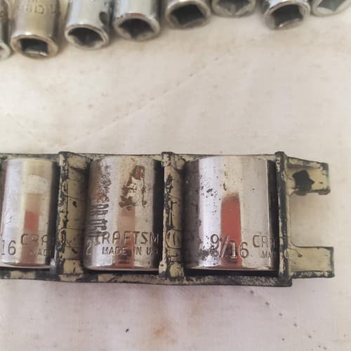 Mixed Lot of Craftsman Hand Tool & Wrench / Proto Wobble Socket Extension Set - Thumbnail 5