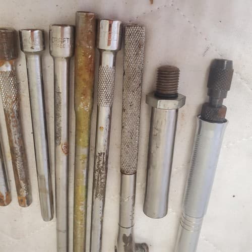 Mixed Lot of Craftsman Hand Tool & Wrench / Proto Wobble Socket Extension Set - Thumbnail 4