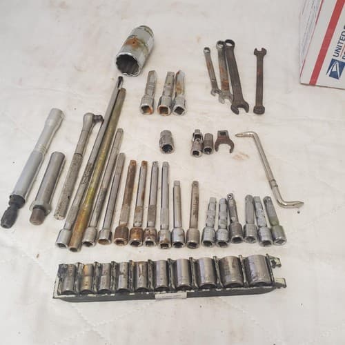Mixed Lot of Craftsman Hand Tool & Wrench / Proto Wobble Socket Extension Set - Thumbnail 12