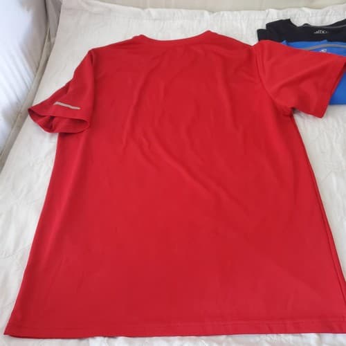 Lot of 4 Assorted Size M 38-40 Multi Brand Dry Fit Short Sleeve Shirt Men's - Thumbnail 8