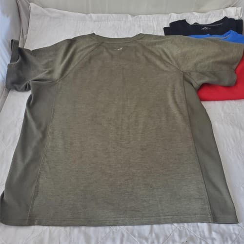 Lot of 4 Assorted Size M 38-40 Multi Brand Dry Fit Short Sleeve Shirt Men's - Thumbnail 10