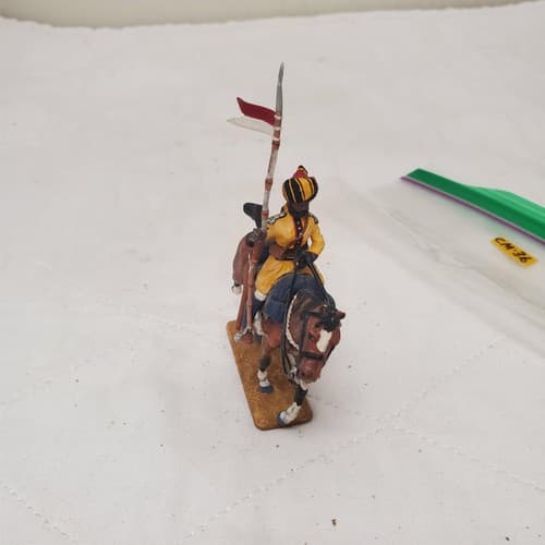 Metal Hand Painted 54mm SOE002 Skinner's Horse Lancer CM-36 - Thumbnail 3