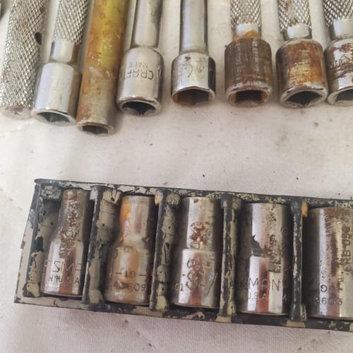 Mixed Lot of Craftsman Hand Tool & Wrench / Proto Wobble Socket Extension Set - Thumbnail 8