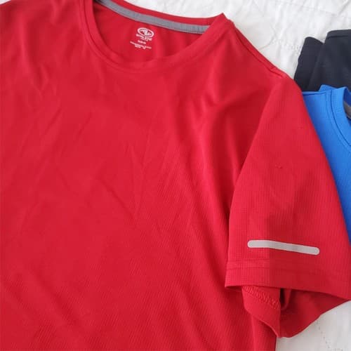 Lot of 4 Assorted Size M 38-40 Multi Brand Dry Fit Short Sleeve Shirt Men's - Thumbnail 18