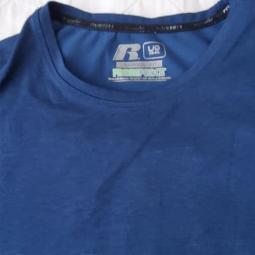 Lot of 4 Size L Rebook, Russell & Other Brand Dry Fit Short Sleeve Shirt Mens - Thumbnail 14