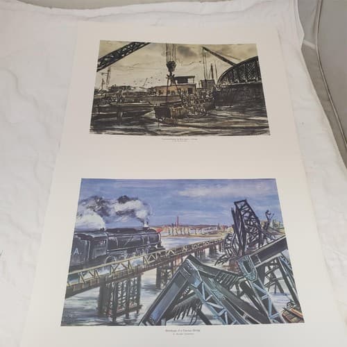 Lot of Assorted Vintage World War II Art Prints LOT-1 - Thumbnail 6