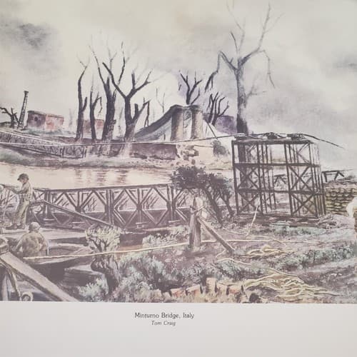 Lot of Assorted Vintage World War II Art Prints LOT-1 - Thumbnail 16