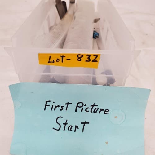 Lot of Grip Scale, Antique Irons Blades Cutters and More LOT-832 - Thumbnail 2