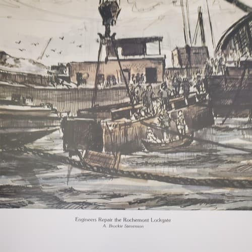 Lot of Assorted Vintage World War II Art Prints LOT-1 - Thumbnail 15