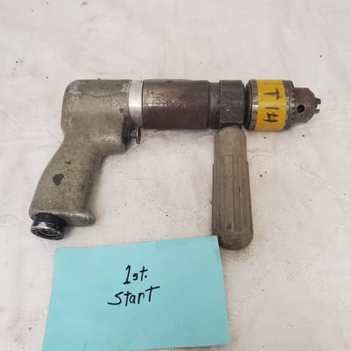 DOTCO 15C2989-53 Pistol Grip Pneumatic Air Drill w/ Handle Central Air Tool T14 - Image 1