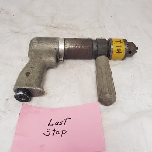 DOTCO 15C2989-53 Pistol Grip Pneumatic Air Drill w/ Handle Central Air Tool T14 - Thumbnail 6