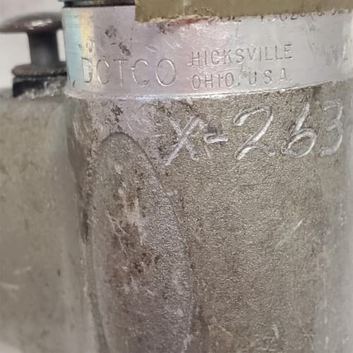 DOTCO 15C2989-53 Pistol Grip Pneumatic Air Drill w/ Handle Central Air Tool T14 - Thumbnail 4