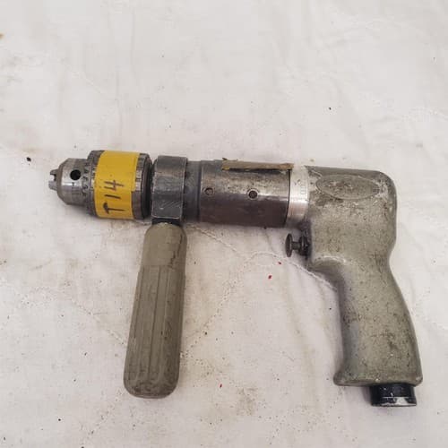 DOTCO 15C2989-53 Pistol Grip Pneumatic Air Drill w/ Handle Central Air Tool T14 - Thumbnail 3