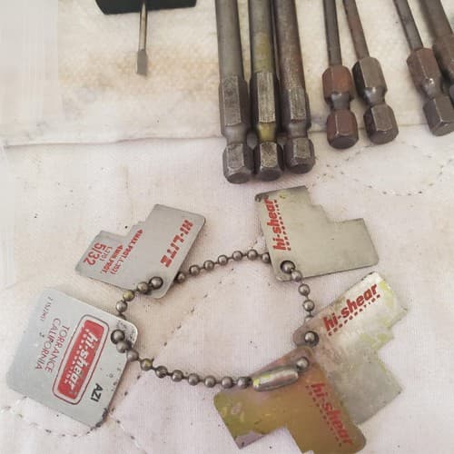 Lot of Assorted Shank Router Bits, Nut Drivers, Allen Bolt & other Tools LOT 306 - Thumbnail 4