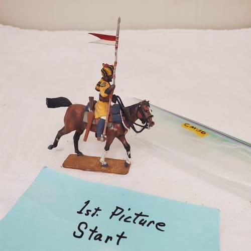 Metal Hand Painted 54mm SOE002 Skinner's Horse Lancer CM-30 - Image 1