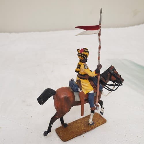 Metal Hand Painted 54mm SOE002 Skinner's Horse Lancer CM-30 - Thumbnail 6