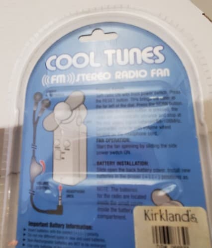 Vintage Used COOL TUNES - Headphones Stero Fan - Thumbnail 3