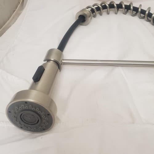 Professional Style Stainless Steel Pull Down Kitchen Faucet Sprayer - Thumbnail 4