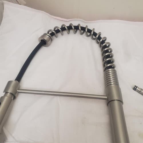 Professional Style Stainless Steel Pull Down Kitchen Faucet Sprayer - Thumbnail 5