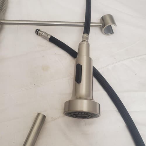 Professional Style Stainless Steel Pull Down Kitchen Faucet Sprayer - Thumbnail 6