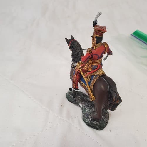 First Legion Napoleonic Soldier 1/30 French Red Lancers Mounted CM-13 - Thumbnail 5
