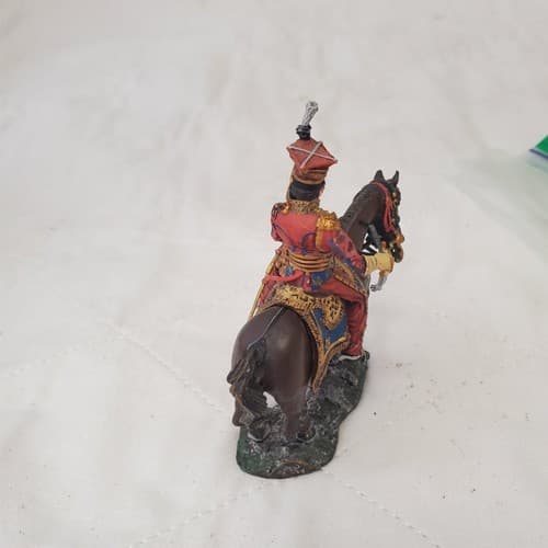 First Legion Napoleonic Soldier 1/30 French Red Lancers Mounted CM-13 - Thumbnail 6