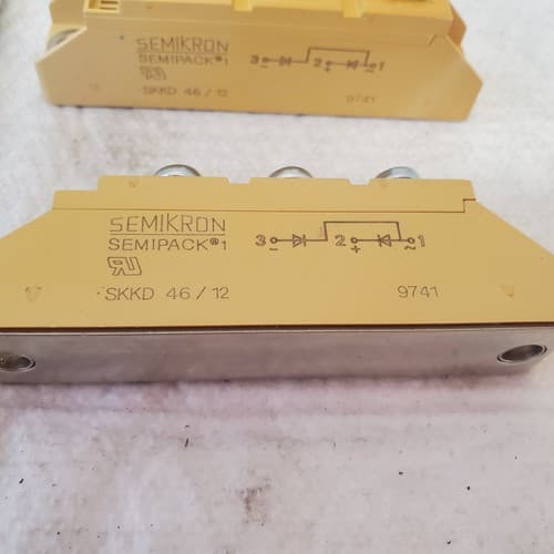 Semikron Semipack Rectifier Diode Modules SKKD 46/12 - Thumbnail 2