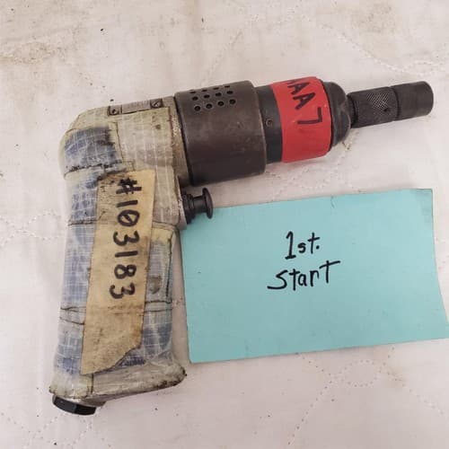 Rockwell 31D-106F Pneumatic 500 RPM Pistol Grip Air Drill Air Tool AAA7 - Image 1