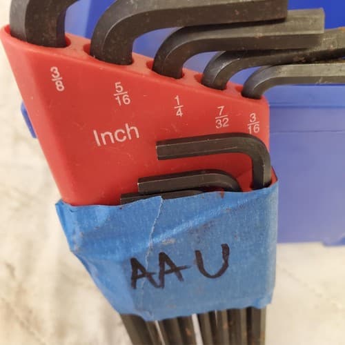 Lot of Assorted Various Long Arm Hex Key Sets LOT 308 - Thumbnail 3