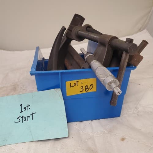 Lot of Various Wright Extra Heavy C-Clamp Wrench Hand Tool LOT 380 - Thumbnail 2