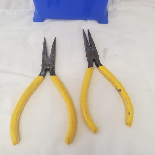 Lot of 2 Needle Nose Pliers LOT-72 - Thumbnail 4
