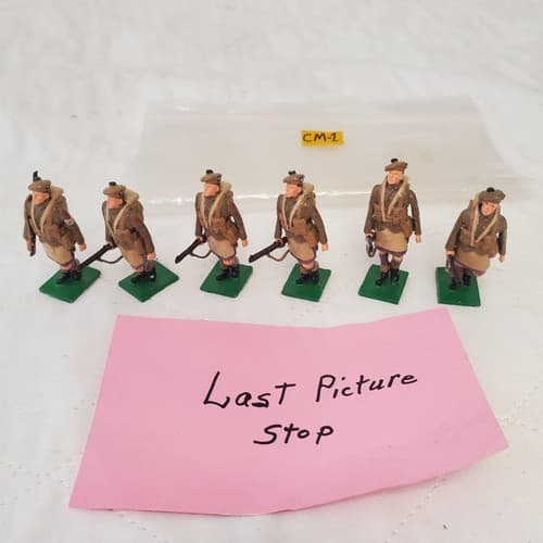 Hand Painted Metal 50mm Scottish Regiment Soldiers Set of 6UK CM-1 - Thumbnail 8
