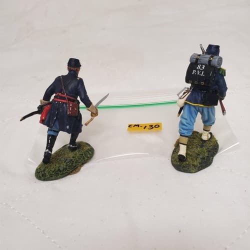 King and Country CW137 CW120 Infantryman Advancing w/Rifle & Sword CM-130 - Thumbnail 3