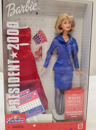 Barbie 2000 - Barbie President - Exclusive Collector Edition - Thumbnail 2