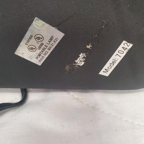 Vintage Portable Brass and Black Halogen Desk Lamp R - Thumbnail 5