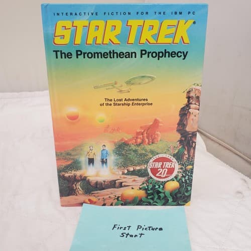 Vintage 1986 Star Trek The Promethean Prophecy IBM Pc - Image 1
