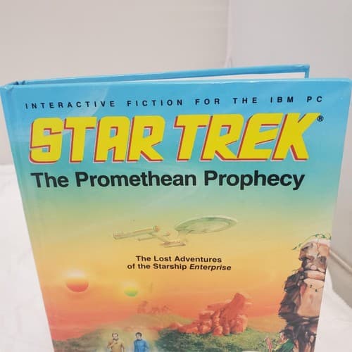 Vintage 1986 Star Trek The Promethean Prophecy IBM Pc - Thumbnail 2