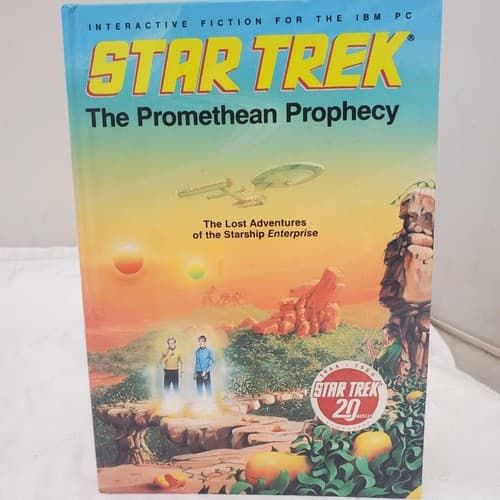 Vintage 1986 Star Trek The Promethean Prophecy IBM Pc - Thumbnail 3