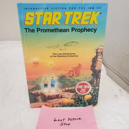 Vintage 1986 Star Trek The Promethean Prophecy IBM Pc - Thumbnail 7