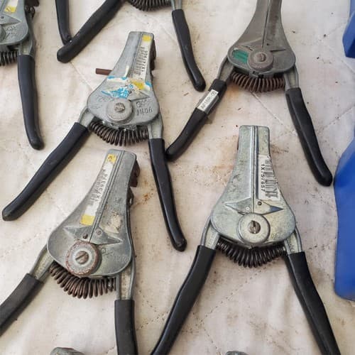 Lot of Vintage Custom Stripmaster Wire Stripper Hand Tools Lot 210 - Thumbnail 6