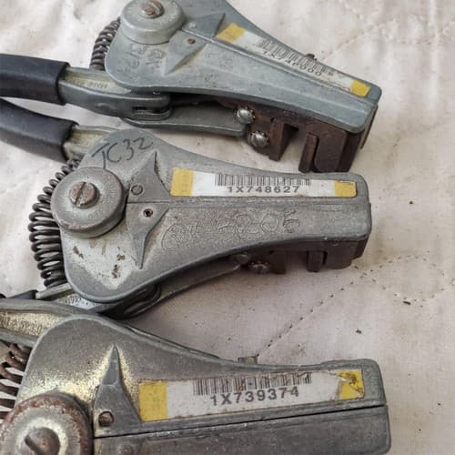 Lot of Vintage Custom Stripmaster Wire Stripper Hand Tools Lot 210 - Thumbnail 11