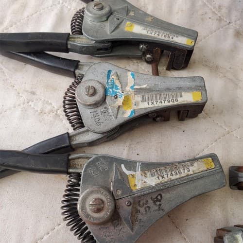 Lot of Vintage Custom Stripmaster Wire Stripper Hand Tools Lot 210 - Thumbnail 12